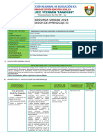 Sesión de Aprendizaje 3 2024 Unidad 2