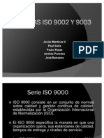 Normas Iso 9002 y 9003