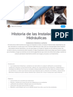 Historia de Las Instalaciones Hidráulicas - Sutori