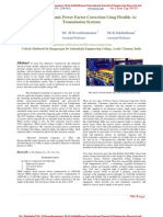 Analysis of Dynamic Power Factor Correction Using Flexible Ac Transmission Systems