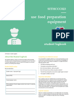 SITHCCC023 - Student Logbook