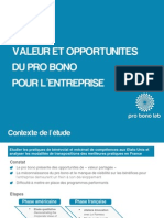 Les Bénéfices Du Pro Bono Pour L'entreprise - Pro Bono Lab - 29 09 2011