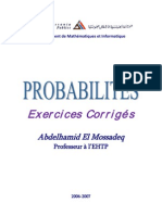 Exercices de Probabilités 2006