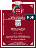 GAPP 24 Invitation