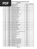 Mi - Prcs Liste N°32 2023-2024