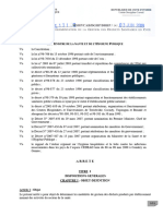 Arrete Portrant Reglementation - Gestion Des Dechets Sanitaires