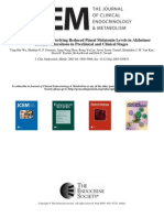 Ying-Hui Wu Et Al - Molecular Changes Underlying Reduced Pineal Melatonin Levels in Alzheimer Disease: Alterations in Preclinical and Clinical Stages