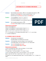 Leçon 2nde - Chapitre 8 - Divisibilité Et Nombres Premiers