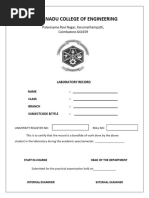 EC3552 VLSI and Chip Design Lab Manual