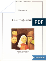 Las Confesiones de JeanJacques Rousseau