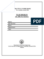 Vlsi Design: (EL-486) For B.E (EL)