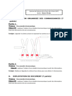 Devoir Information Génétique