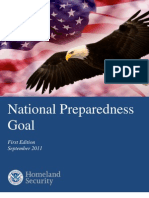 DHS National Preparedness Goal, September 2011