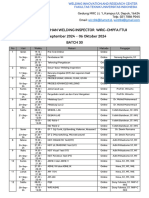 Jadwal Training WI WIRC #30 - 16 Sept 2024