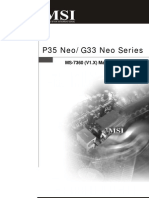 P35 Neo/ G33 Neo Series: MS-7360 (V1.X) Mainboard