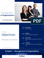 Chapter 1 - Management of Organizations