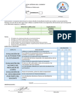 Evaluaciones 4to Bimestre