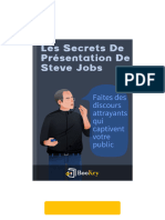 Les Secrets de Présentation de Steve Jobs