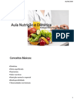 Aula Nutrição e Dietética Introdução