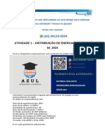 Atividade 1 - Distribuição de Energia Elétrica - 54 - 2024