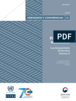 CEPAL Planificación Multiescalar - Las Desigualdades Territoriales. Volumen II