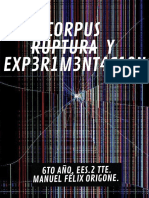 Corpus Ruptura y Experimentación