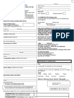 TWI Appilication Form