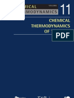 Chemical Thermodynamics of Thorium - Malcom - Rand