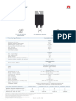 Smart PV Optimizer: Technical Specification SUN2000-600W-P Input