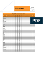 Reporte Dde Fuerza de Trabajo Semanal