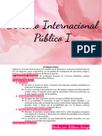 Derecho Internacional Público I, 3er Parcial