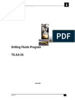 Drilling Fluids Program - TS AA 24