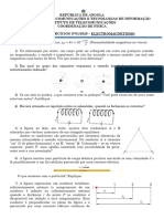 Exercícios de Electromagnetismo 2020 Primeira Parte