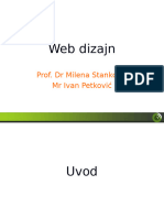 Web Dizajn - 1 Uvod, Wireframing