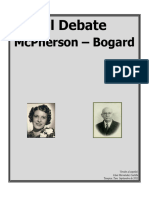 El Debate Mcpherson Bogard