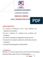 Introduction To Statics