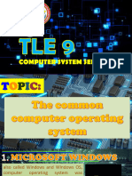 5th Topic - TLE CSS9