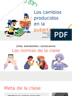 Clase 1 Los Cambios en La Pubertad