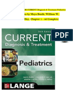 Test Bank For Current Diagnosis and Treatment Pediatrics Twenty Fourth Edition 24th Edition William Hay