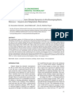 Assessment and Future Climate Dynamics in The Bouregreg Basin, Morocco - Impacts and Adaptation Alternative