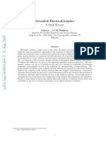 Extended Electrodynamics