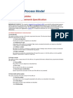 Software Requirements Specification Template