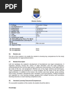 LLB 111 - Module Outline - 2023 (A) 2