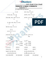 Acidic Strength Basic Strength