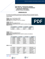 Relación de Los Departamentos