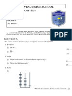 Grade 4 Maths Paper 2