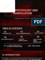 Dark Psychology and Manipulation