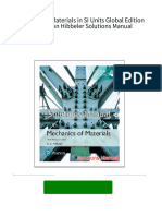 PDF Mechanics of Materials in SI Units Global Edition 10th Edition Hibbeler Solutions Manual Download