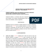 Amparo Directo en Revisión 3908/2021 Quejosa Y Recurrente:: Secretario Auxiliar: Rodrigo Pérez Espinosa