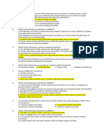 Financial Markets 2 Drills With Answer From JM